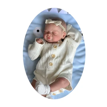 18-дюймовый Reborns Baby Новорожденный Реалистичный Спящий Младенец
