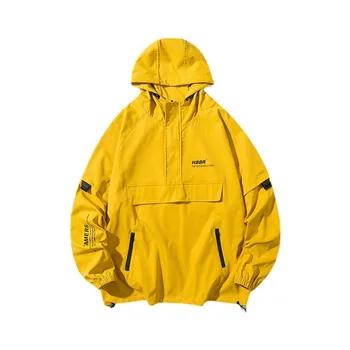 2023 Мужская Уличная Одежда, Куртки И пальто в стиле хип-хоп Harajuku, Мужская Ветровка, пальто, Мужская одежда