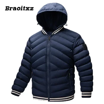 2023 Новая мужская осенне-зимняя уличная повседневная ветрозащитная утепленная куртка, пальто со съемным капюшоном, легкая