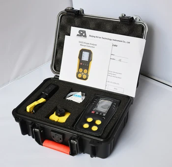 Портативный мульти-4 газовый монитор Детектор токсичных газов/a-larm/Monitor