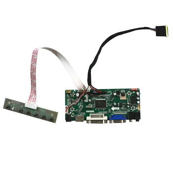 Совместимая с HDMI Плата контроллера DVI VGA LCD LVDS для светодиодной панели LTN116AT01-201 1366x768