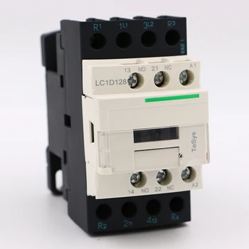 Электрический магнитный контактор переменного тока LC1D128P7 4P 2NO + 2NC LC1-D128P7 25A Катушка переменного тока 230 В